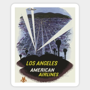 Los Angeles Airlines Sticker